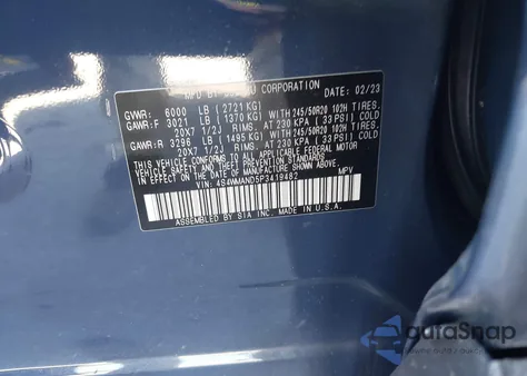 2023 Subaru Ascent Limited 8-Passenger из США, поврежденный, VIN 4S4WMAND5P3419482